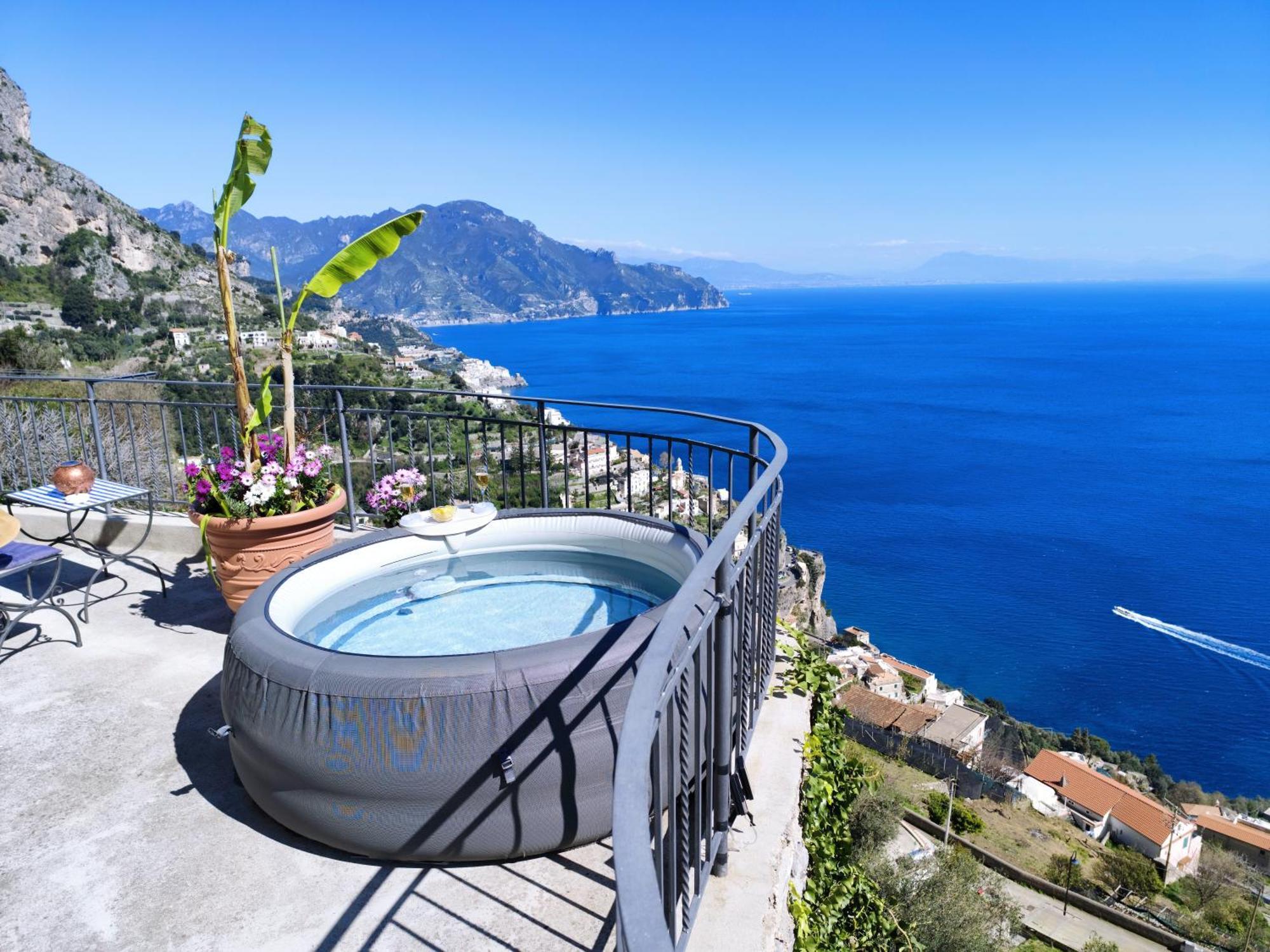 Villa Alba D'Amalfi - The Dawn One Step From The Heaven Extérieur photo